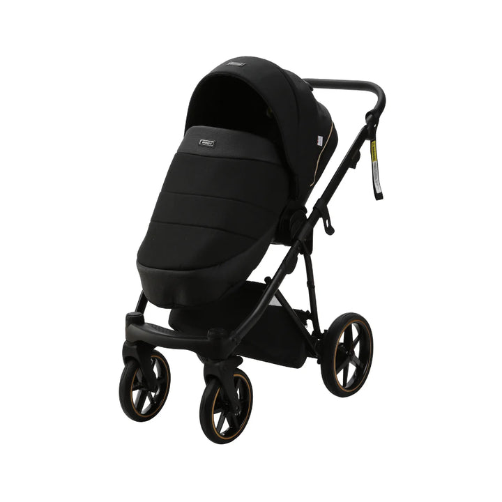 Bambini GENEVA Modern Pram - Black/Black