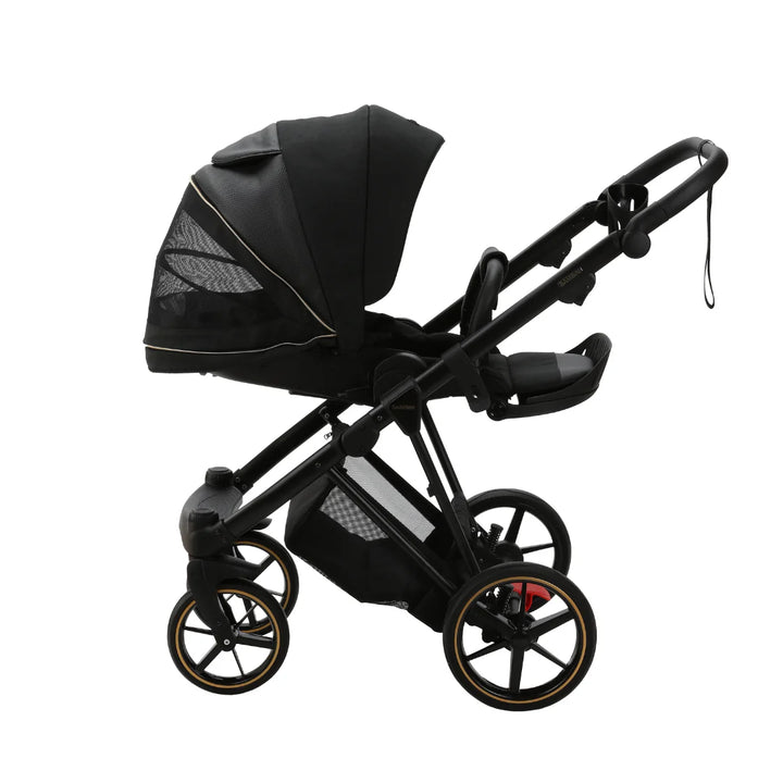 Bambini GENEVA Modern Pram - Black/Black