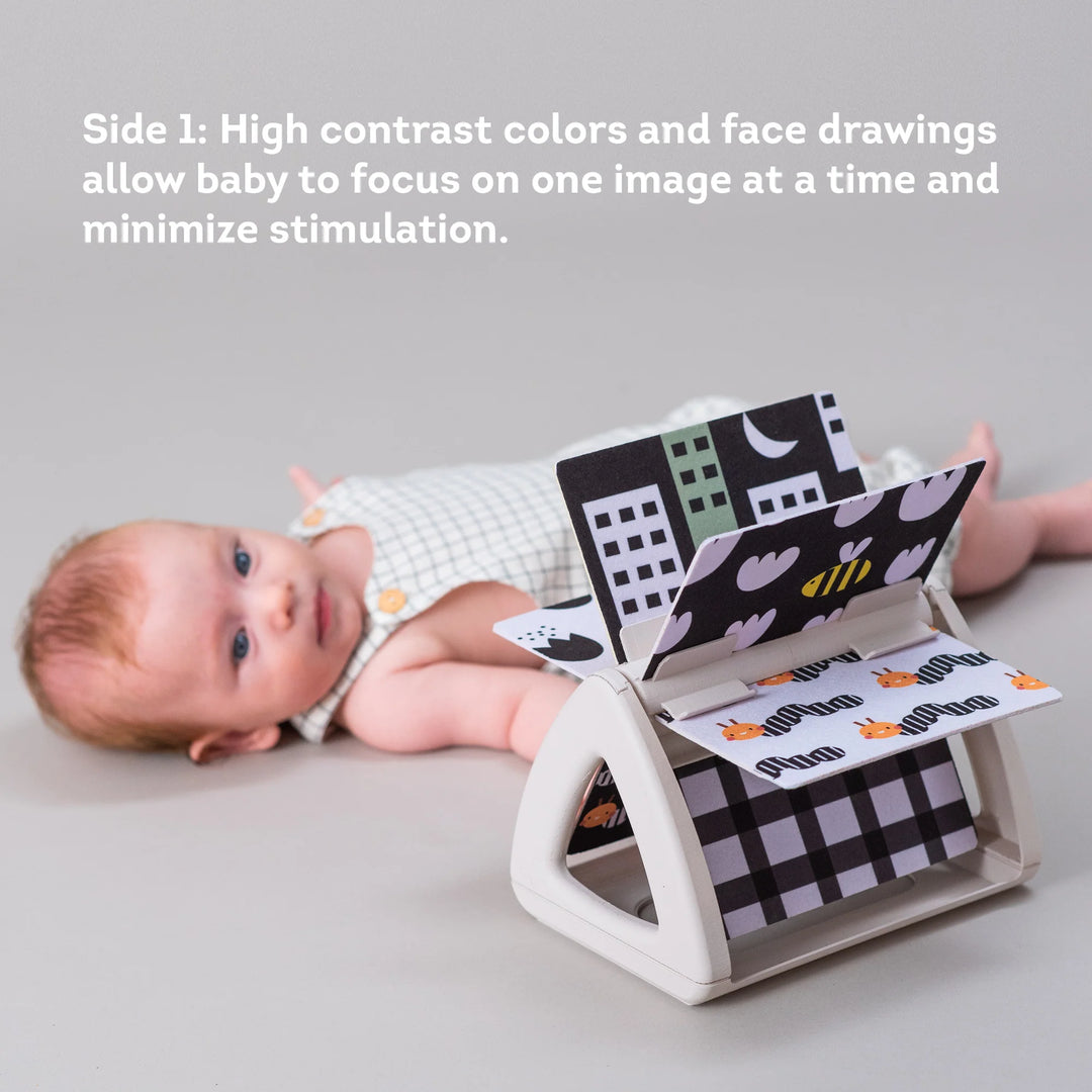 Taf Toys Tummy-time spinning book - 0M+(TT13125)
