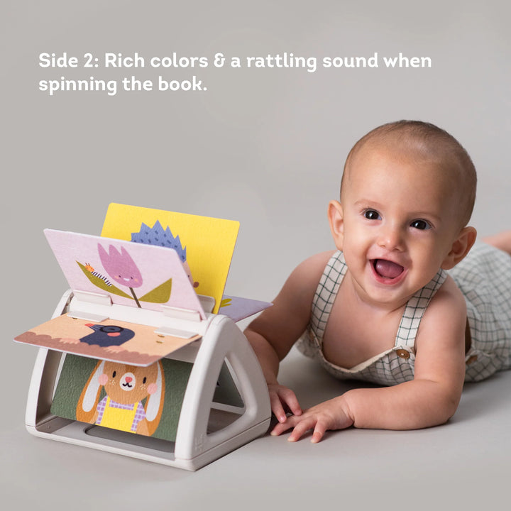 Taf Toys Tummy-time spinning book - 0M+(TT13125)