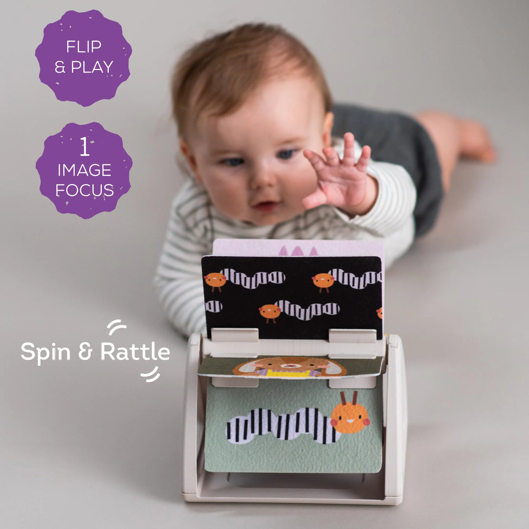 Taf Toys Tummy-time spinning book - 0M+(TT13125)