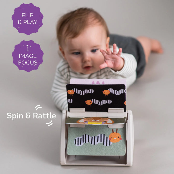 Taf Toys Tummy-time spinning book - 0M+(TT13125)