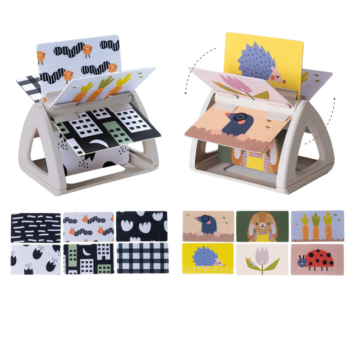 Taf Toys Tummy-time spinning book - 0M+(TT13125)