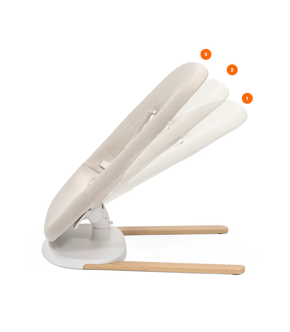 Stokke® Yoga™  Baby Bouncer & Swing - Light Sand (Brisbane Store Ex-Display)