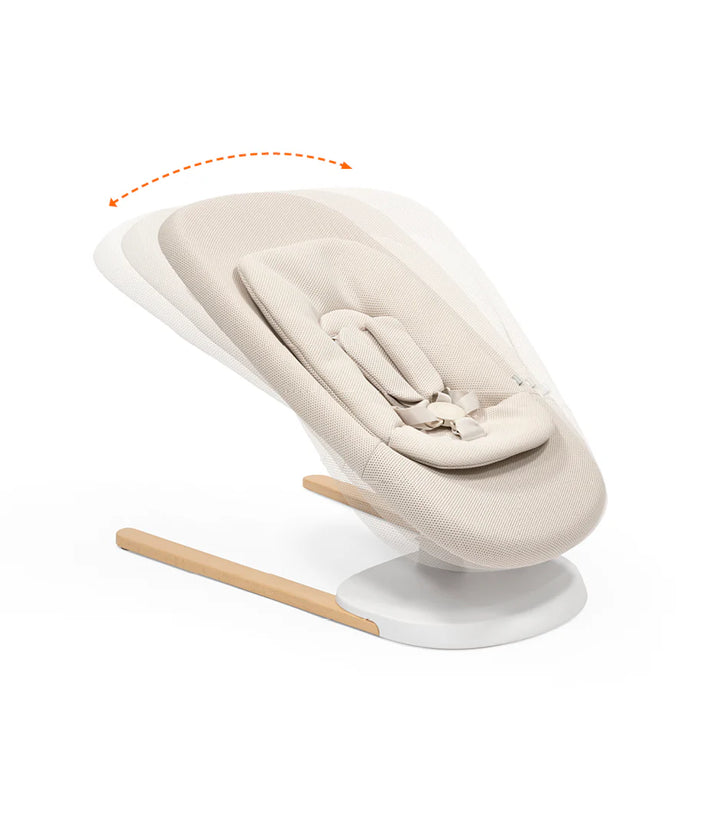 Stokke® Yoga™  Baby Bouncer & Swing - Light Sand (Brisbane Store Ex-Display)