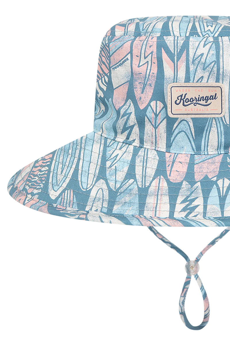 Kooringal Kids Boys Wide Brim Bremer - Teal