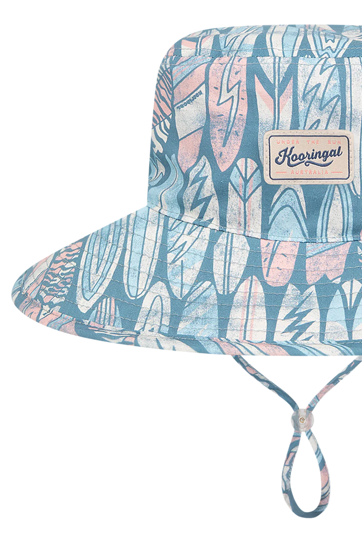 Kooringal Kids Boys Wide Brim Bremer - Teal