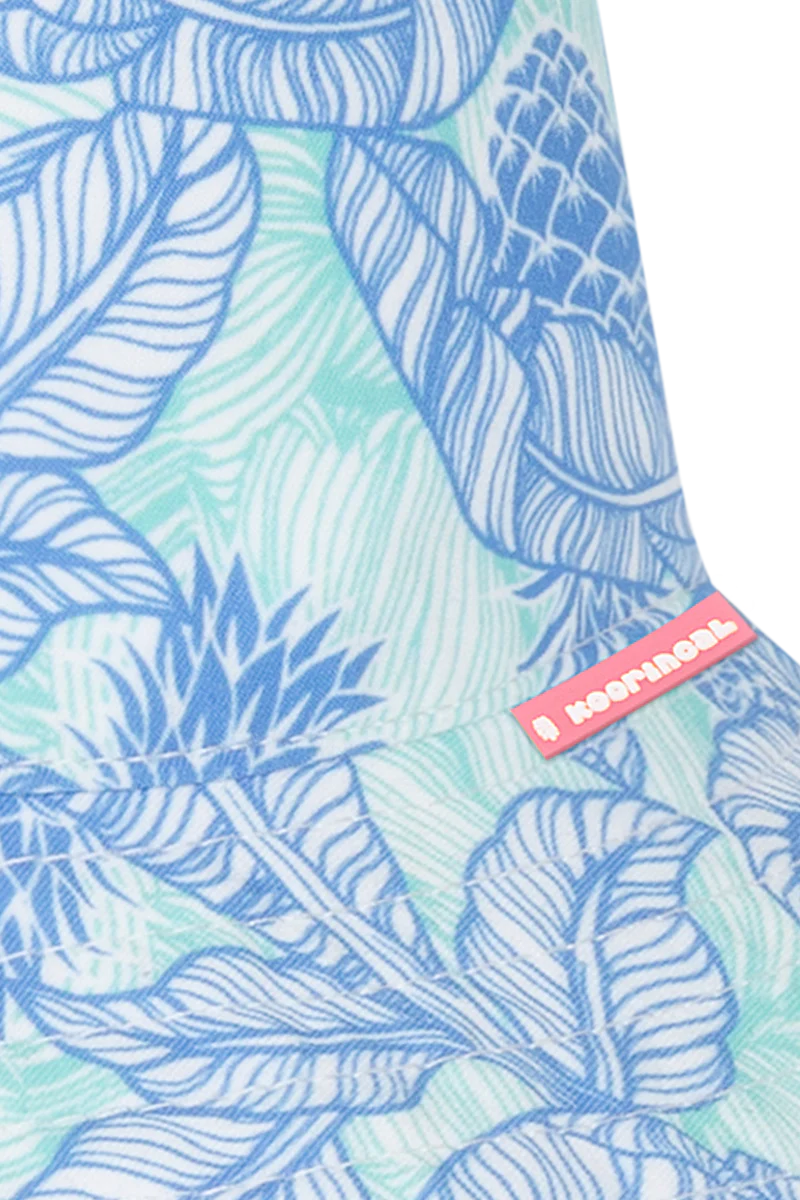 Kooringal Kids Girls Bucket Tropics - Blue
