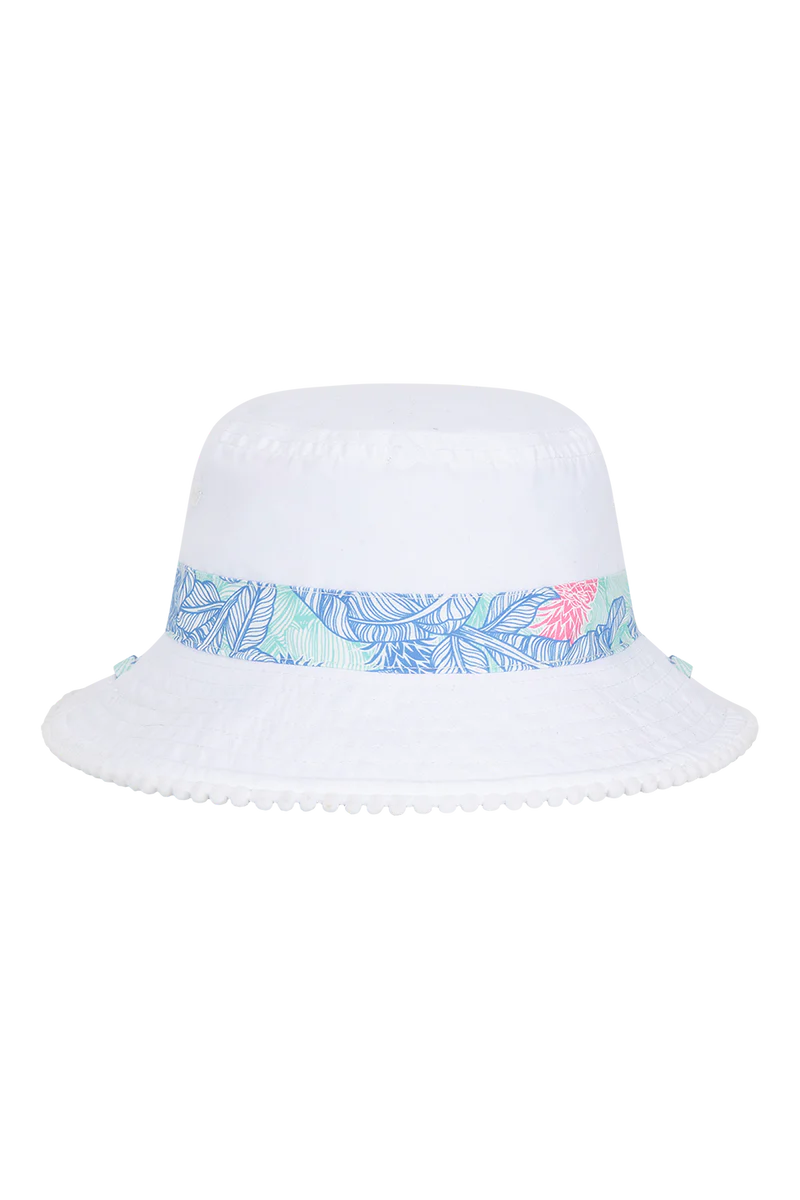 Kooringal Kids Girls Bucket Tropics - Blue