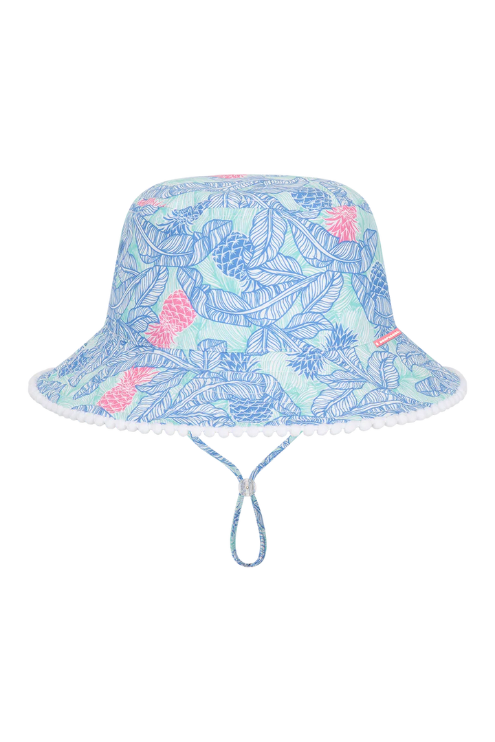 Kooringal Kids Girls Bucket Tropics - Blue
