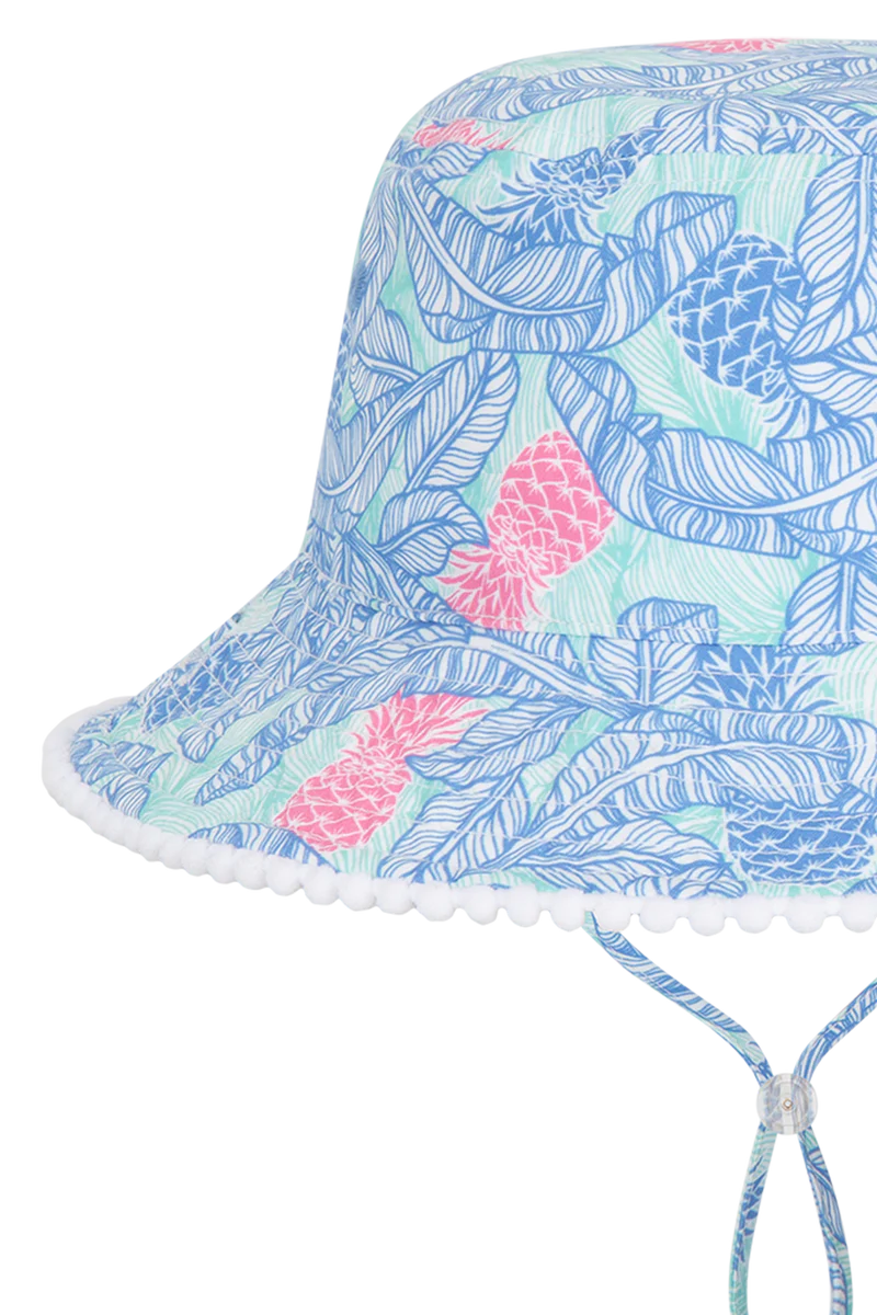 Kooringal Kids Girls Bucket Tropics - Blue