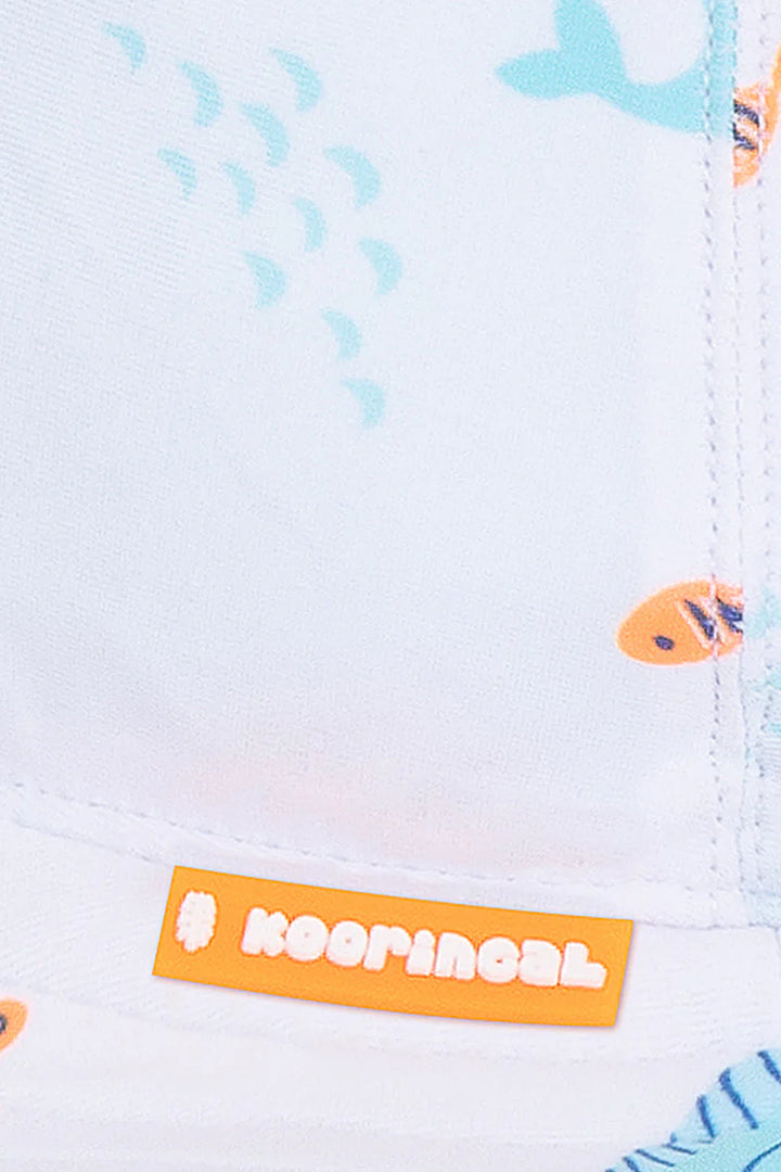 Kooringal Kids Baby Boys Bucket Miekle - White