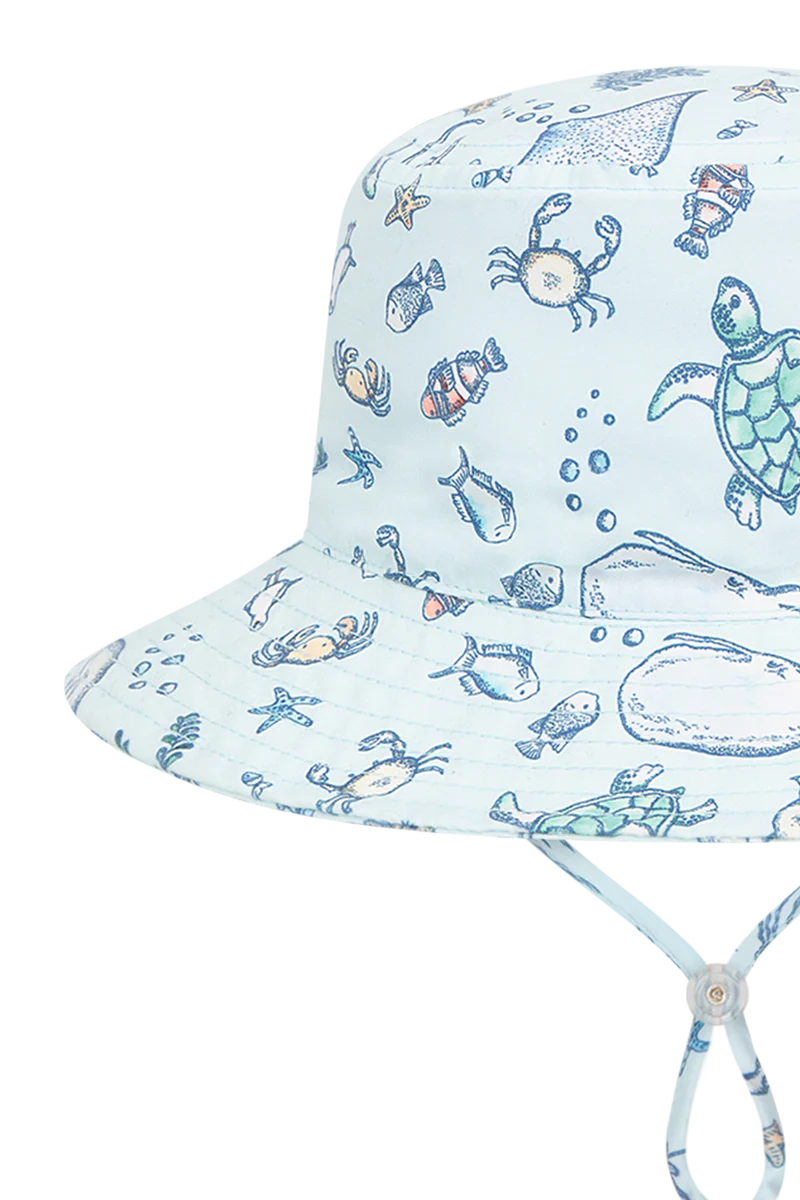 Kooringal Kids Baby Boys Bucket Ningaloo - Blue