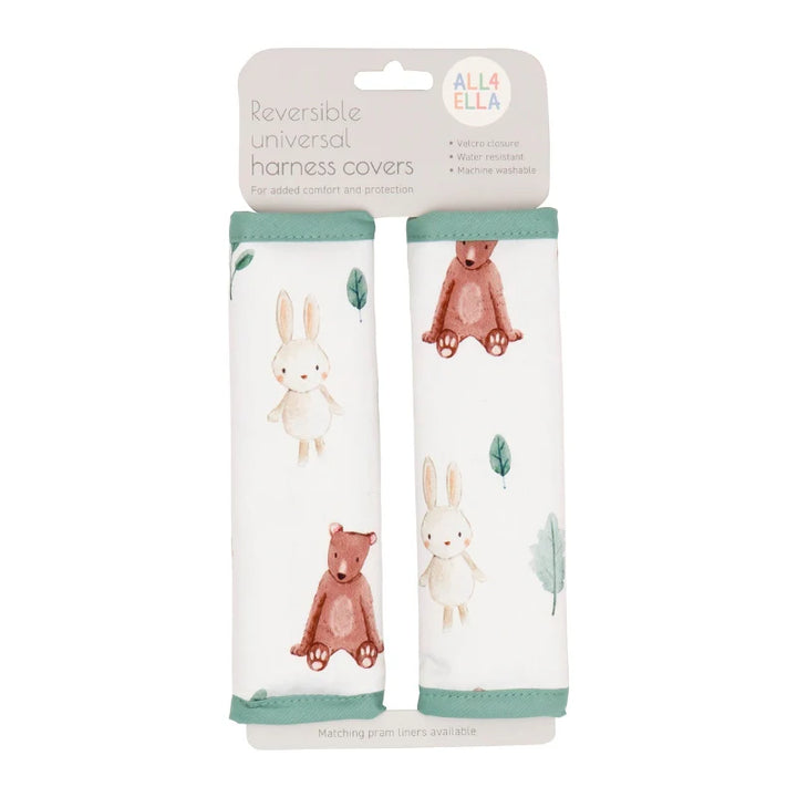 All4Ella Harness covers - Forest Friends