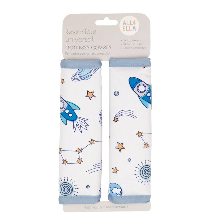 All4Ella Harness covers - Blast Off