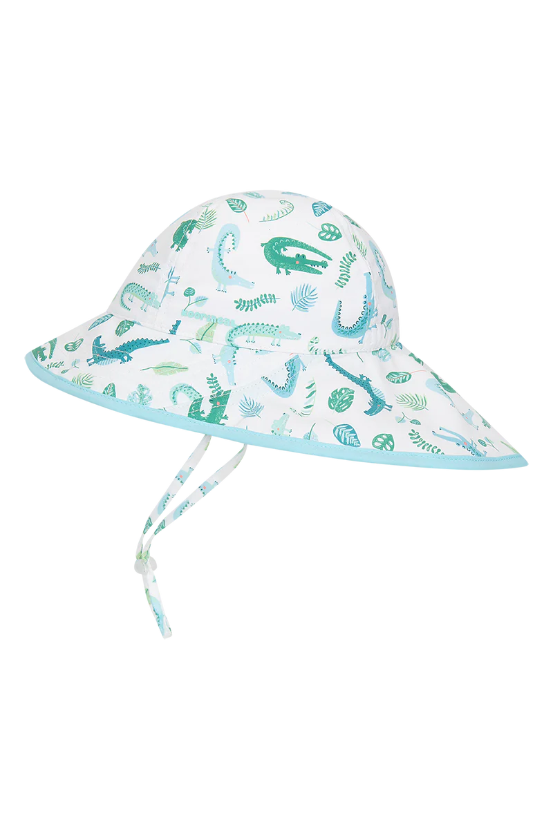 Kooringal Kids Baby Boys Legionnaire Floppy Snapper - White