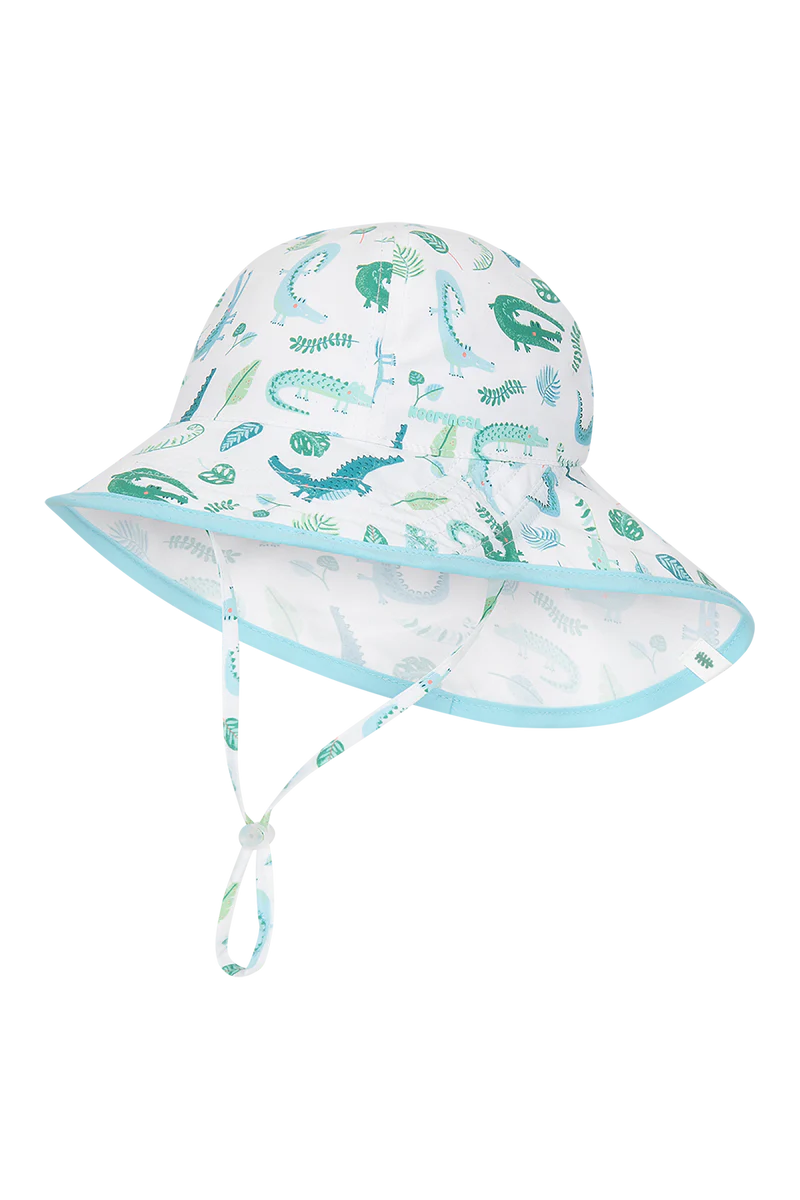 Kooringal Kids Baby Boys Legionnaire Floppy Snapper - White