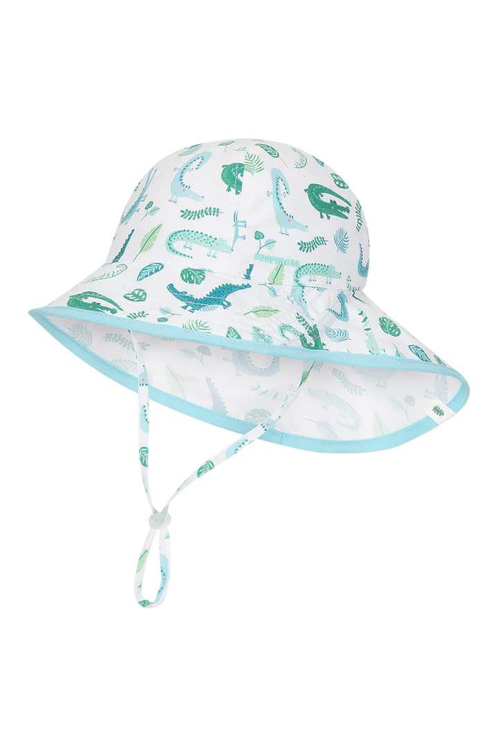 Kooringal Kids Baby Boys Legionnaire Floppy Snapper - White