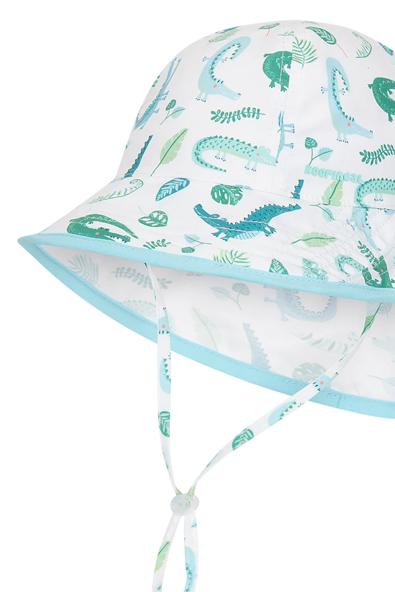 Kooringal Kids Baby Boys Legionnaire Floppy Snapper - White