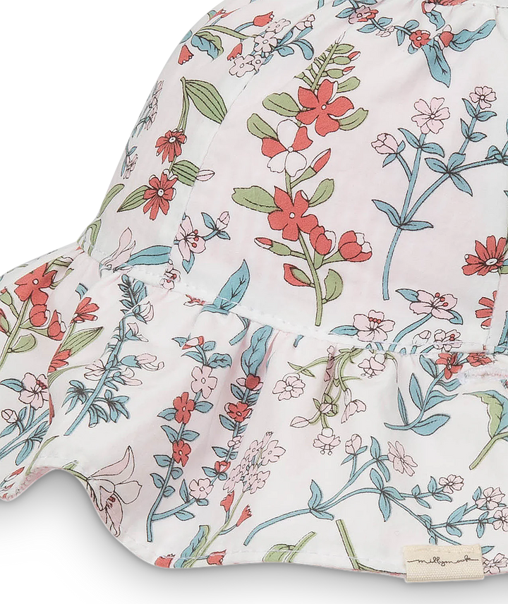 Millymook BABY GIRLS FLOPPY ROSEMARY-Off White