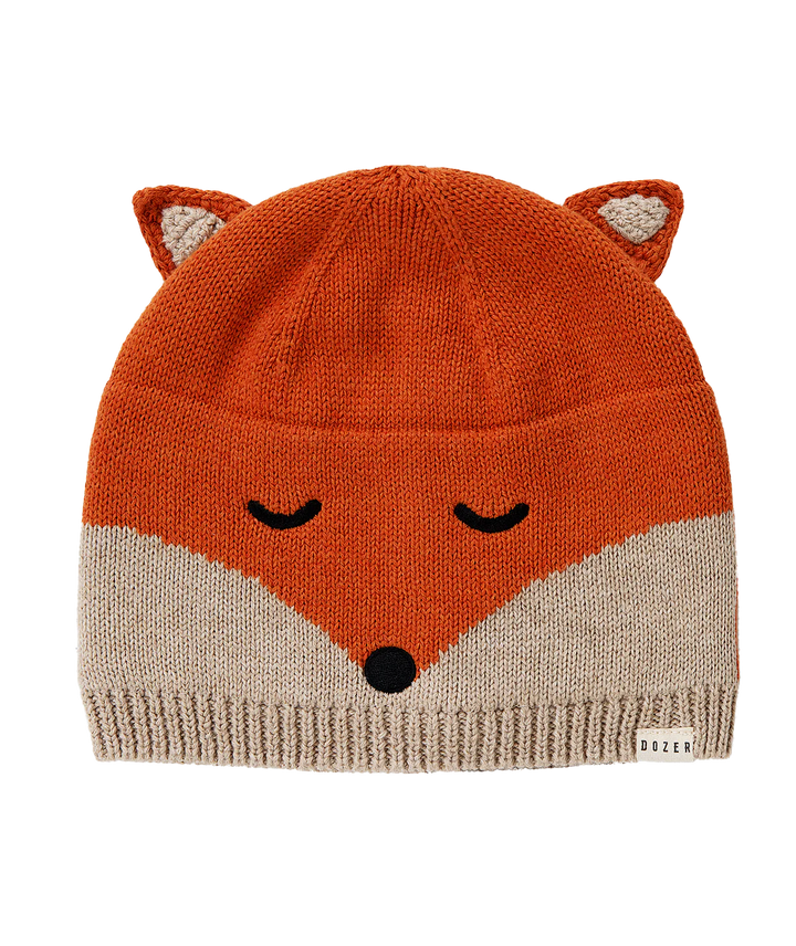 Dozer Baby Boys BEANIE FOX - RUST
