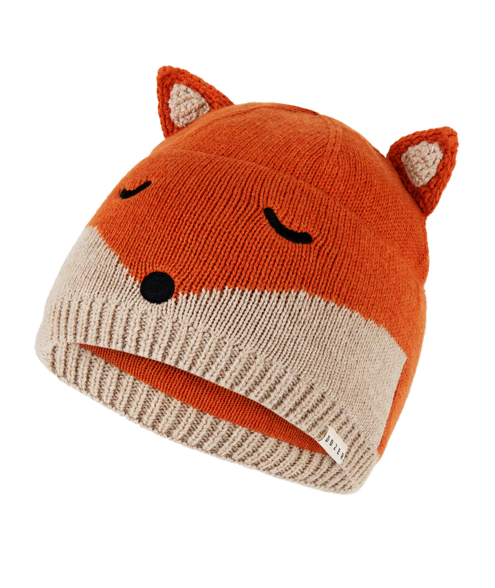 Dozer Baby Boys BEANIE FOX - RUST