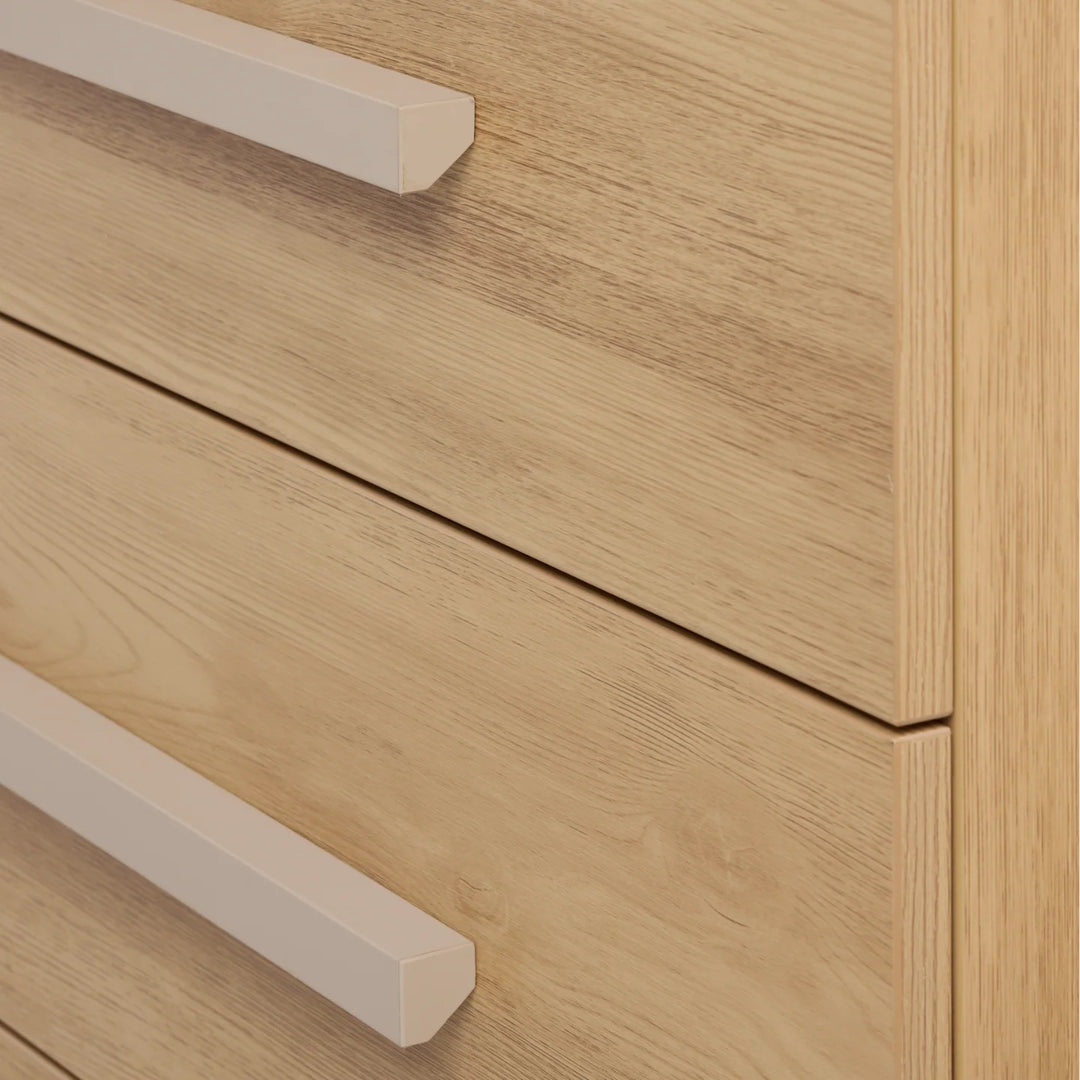 iL Tutto Hallee Chest Changer in Mushroom & Golden Oak