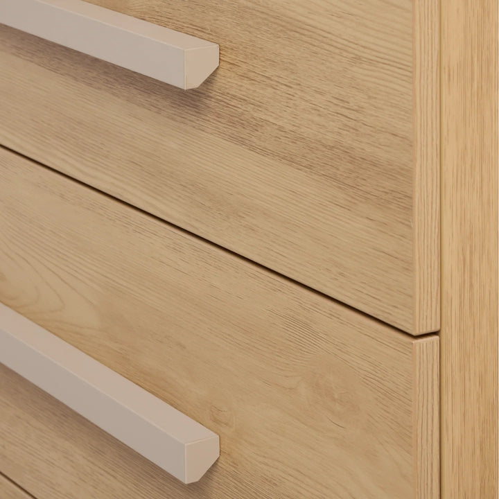 iL Tutto Hallee Chest Changer in Mushroom & Golden Oak