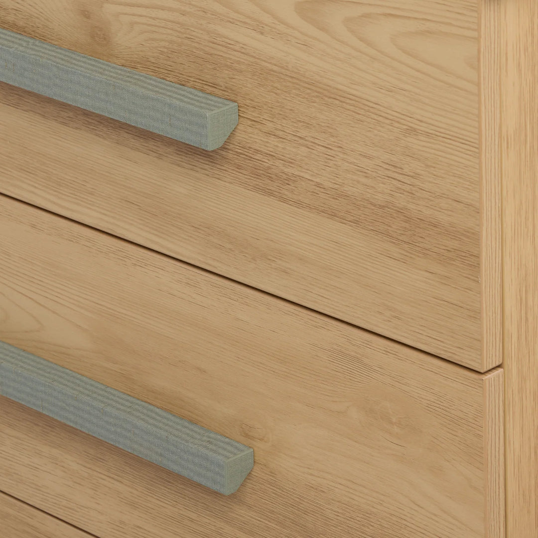 iL Tutto Hallee Chest Changer in Sage Weave & Golden Oak