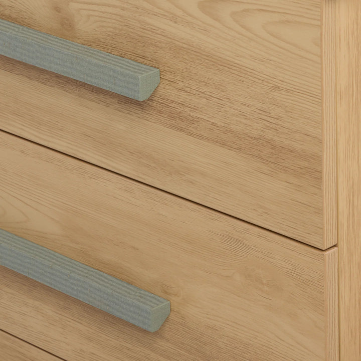 iL Tutto Hallee Chest Changer in Sage Weave & Golden Oak