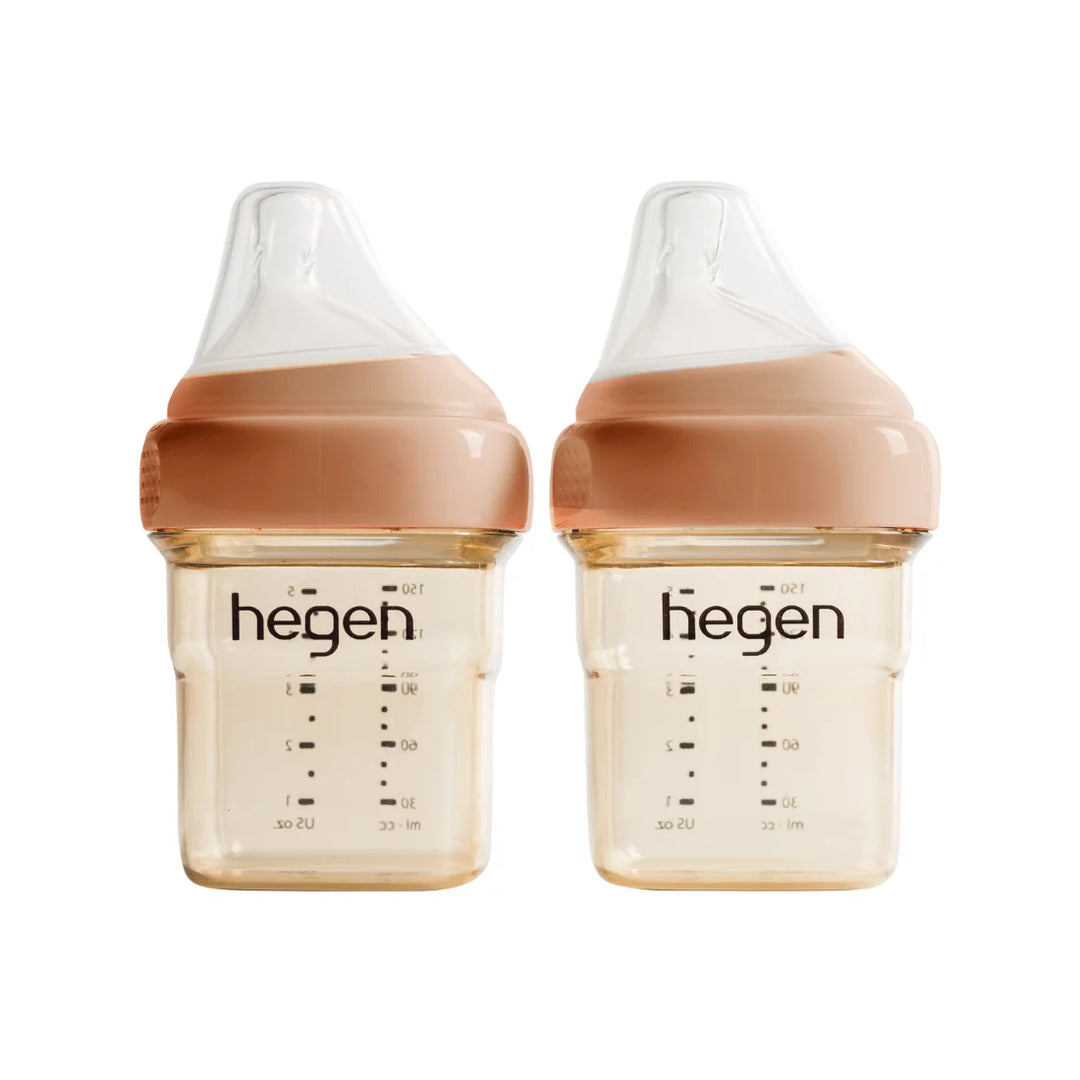 Hegen PCTO™ 150ml/5oz Feeding Bottle PPSU (2-pack) - Auburn