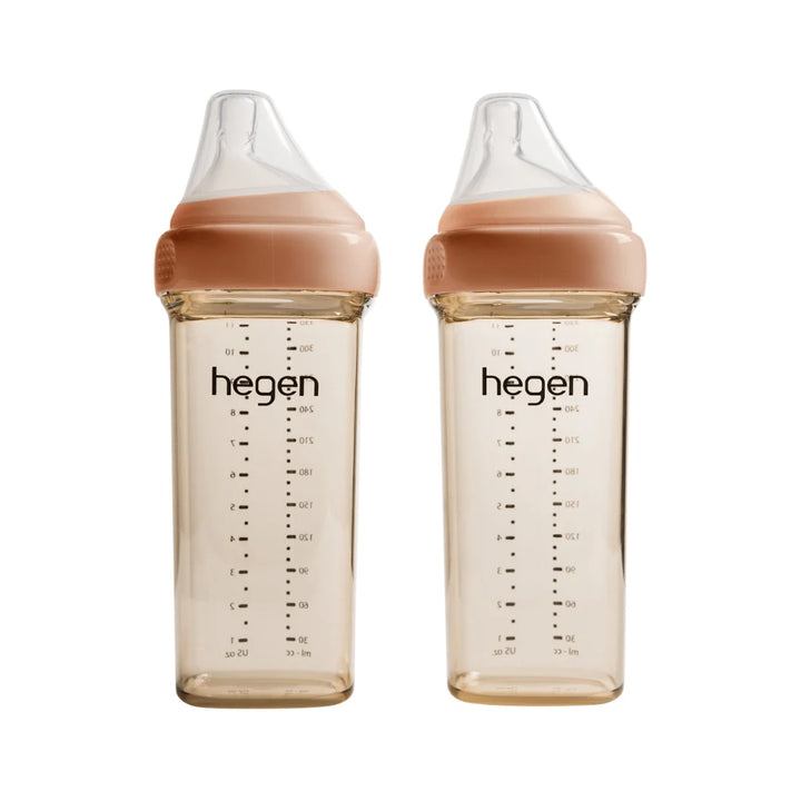 Hegen PCTO™ 330ml/11oz Feeding Bottle PPSU (2-pack) - Auburn