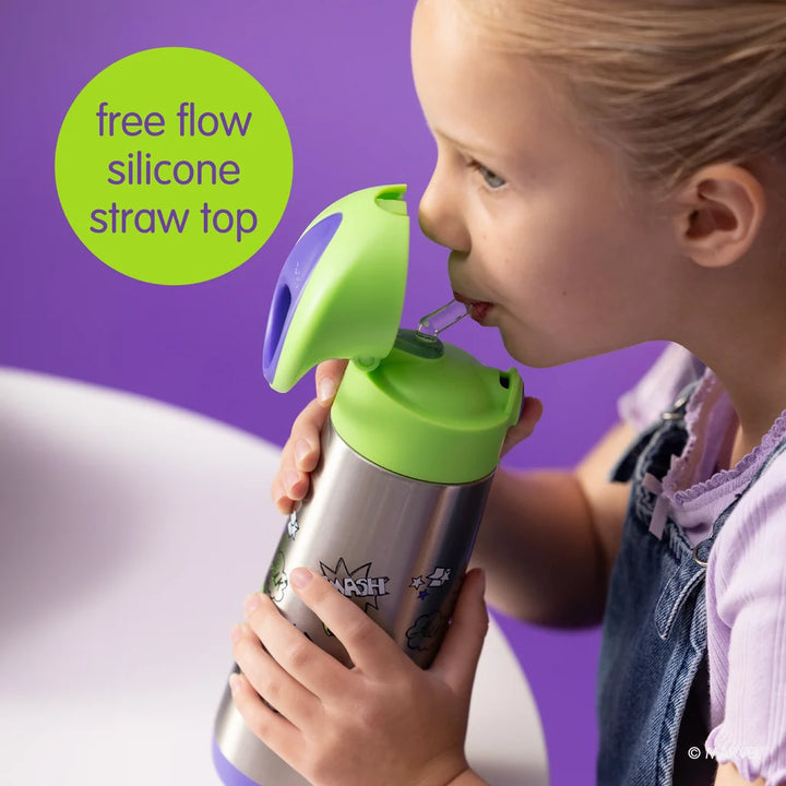 B.Box  Insulated Drink Bottle 500mL - Hulk