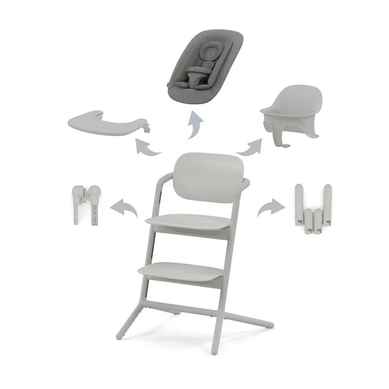 Cybex Lemo Newborn Bundle - Suede Grey