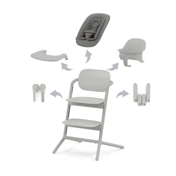 Cybex Lemo Newborn Bundle - Suede Grey