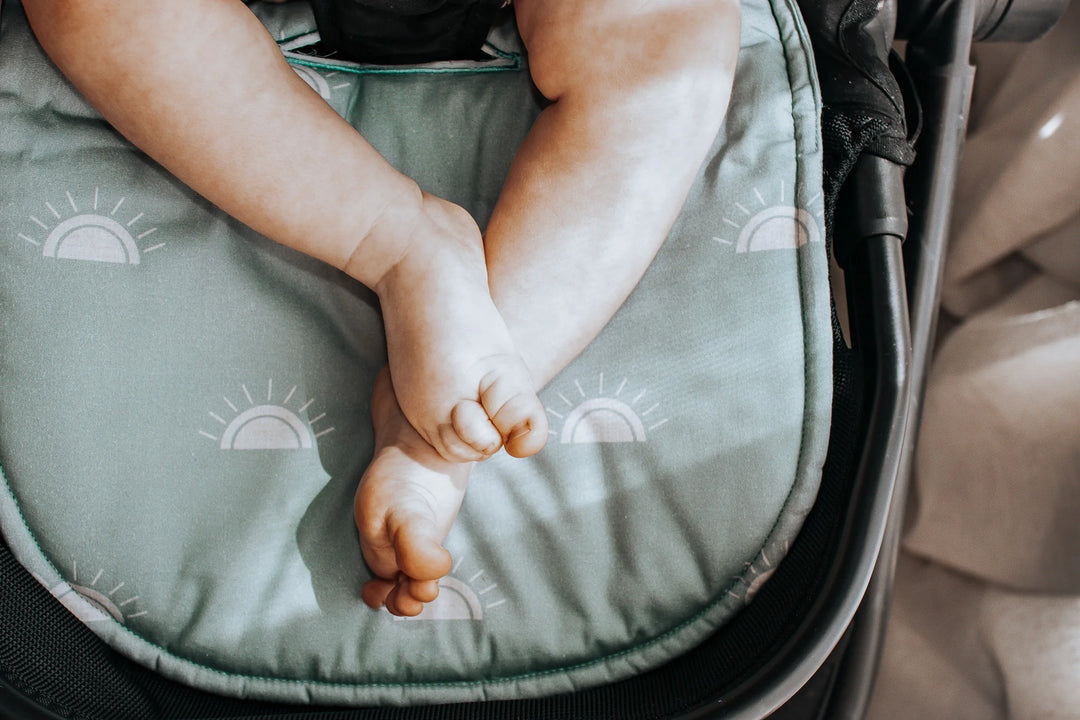 Bambella Designs Universal Pram Liner | Sage Sunshine