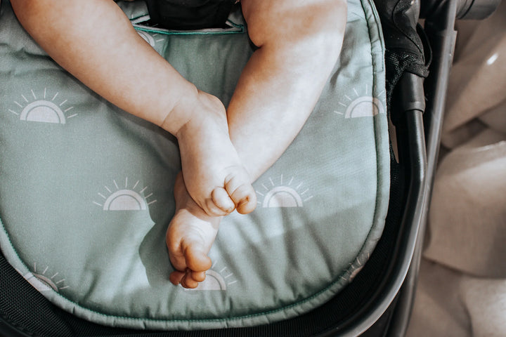 Bambella Designs Universal Pram Liner | Sage Sunshine