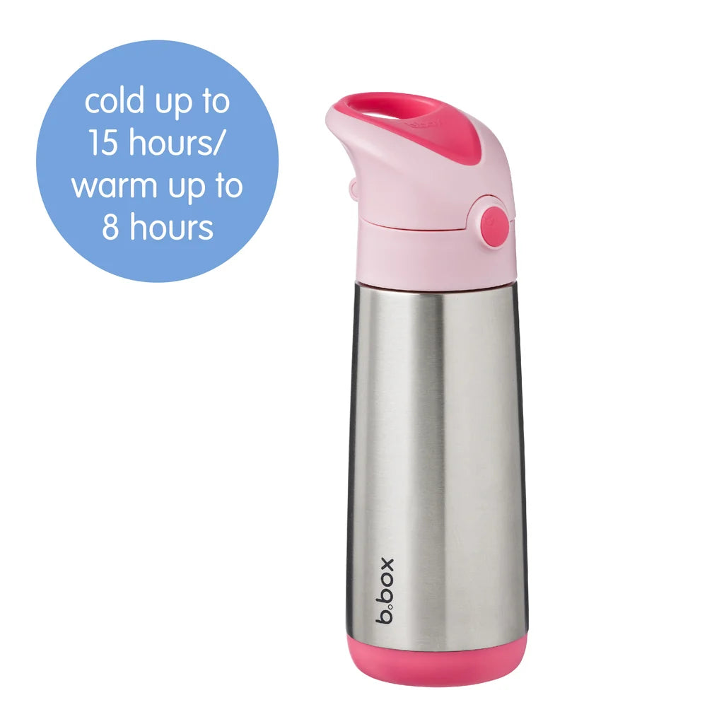 B.Box Insulated Drink Bottle 500ml - electric jungle