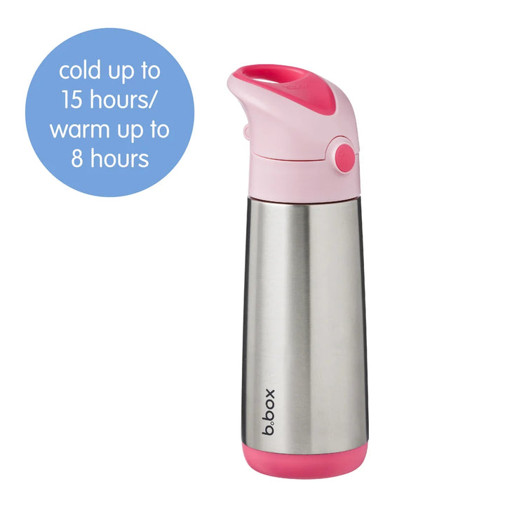 B.Box Insulated Drink Bottle 500ml - electric jungle