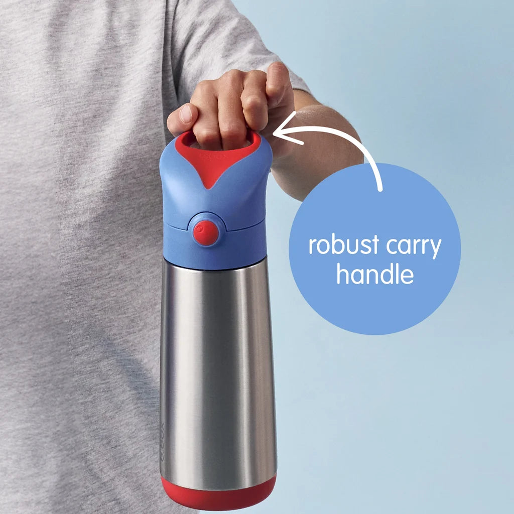 B.Box Insulated Drink Bottle 500ml - electric jungle