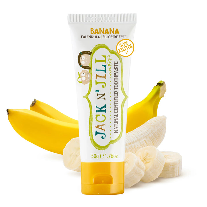 J N'J Toothpaste Organic - Banana