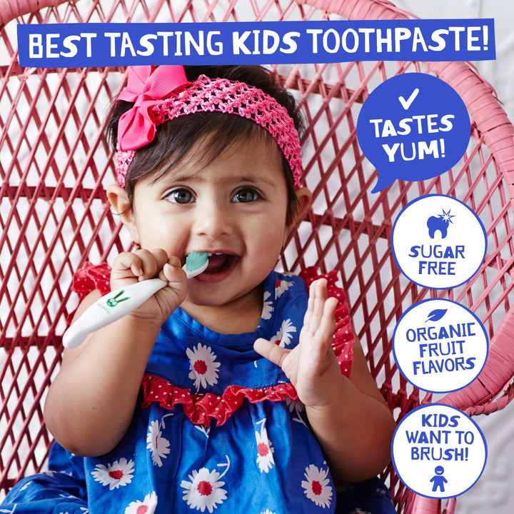 J N'J Toothpaste Organic - Bubblegum