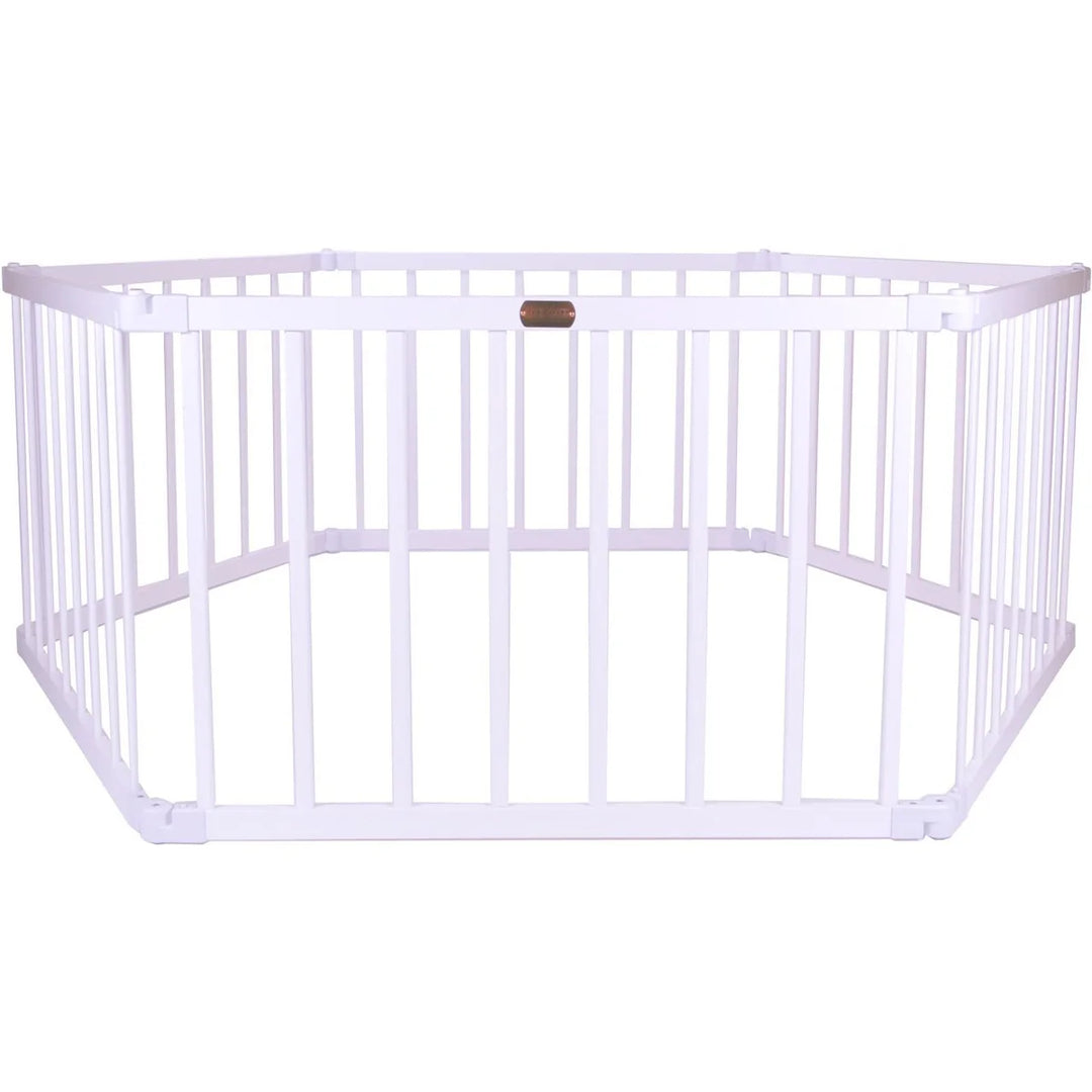 TikkTokk Little Boss Hexagonal Playpen - White
