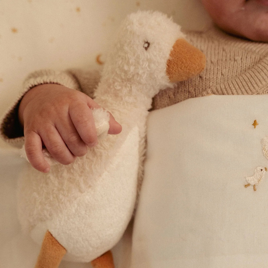 Little Dutch Newborn Naturals Cuddle Baby Goose 17cm