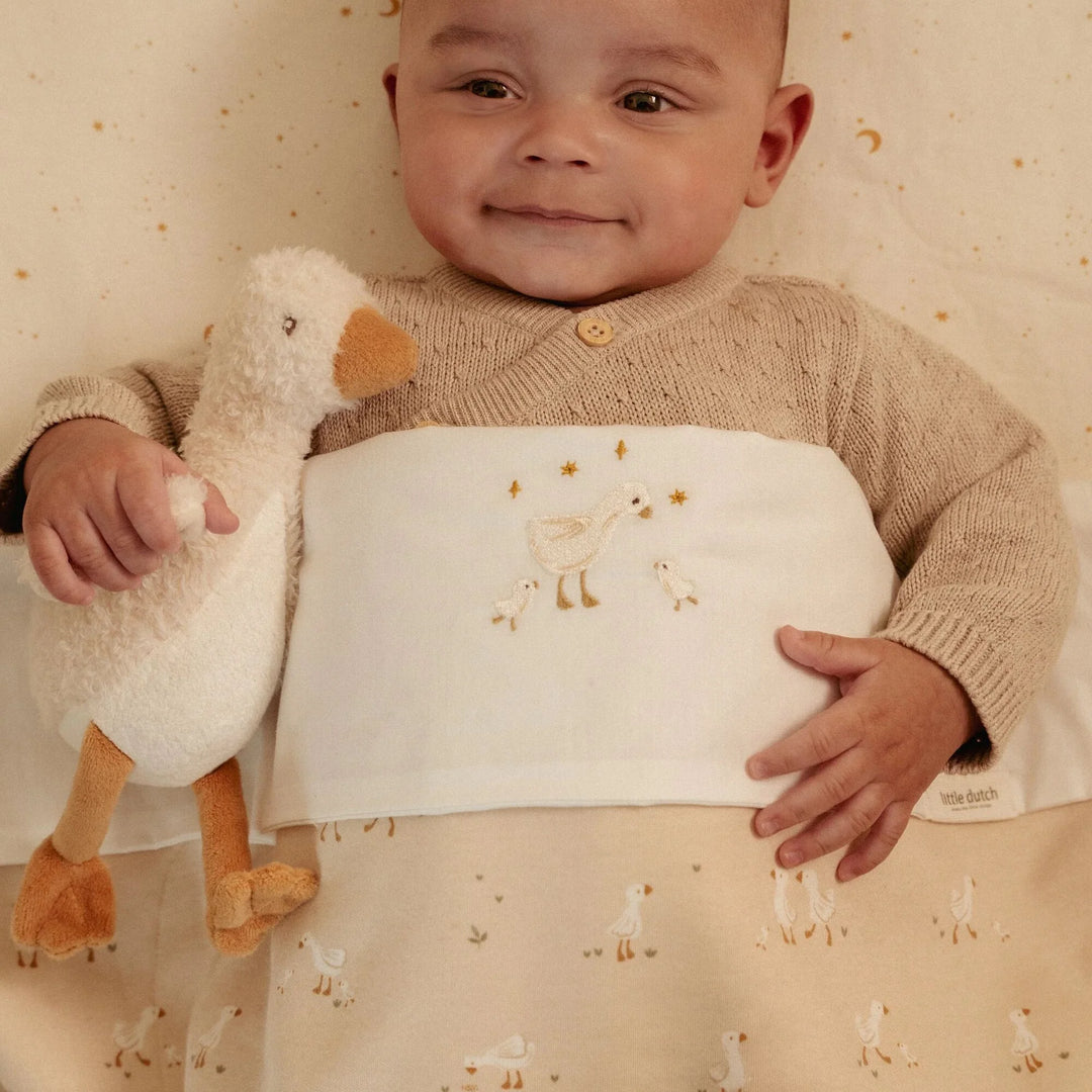 Little Dutch Newborn Naturals Cuddle Baby Goose 17cm