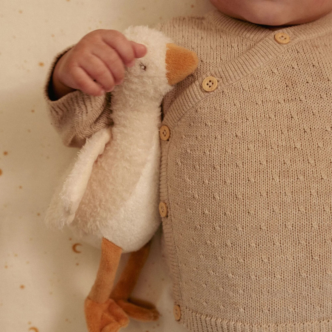 Little Dutch Newborn Naturals Cuddle Baby Goose 17cm