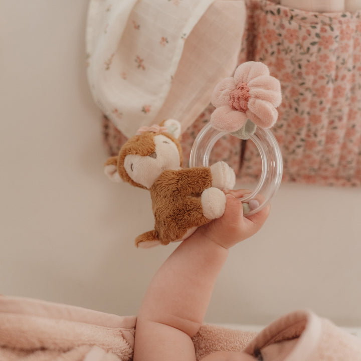 Little Dutch Fairy Garden Rattle Ring Deer