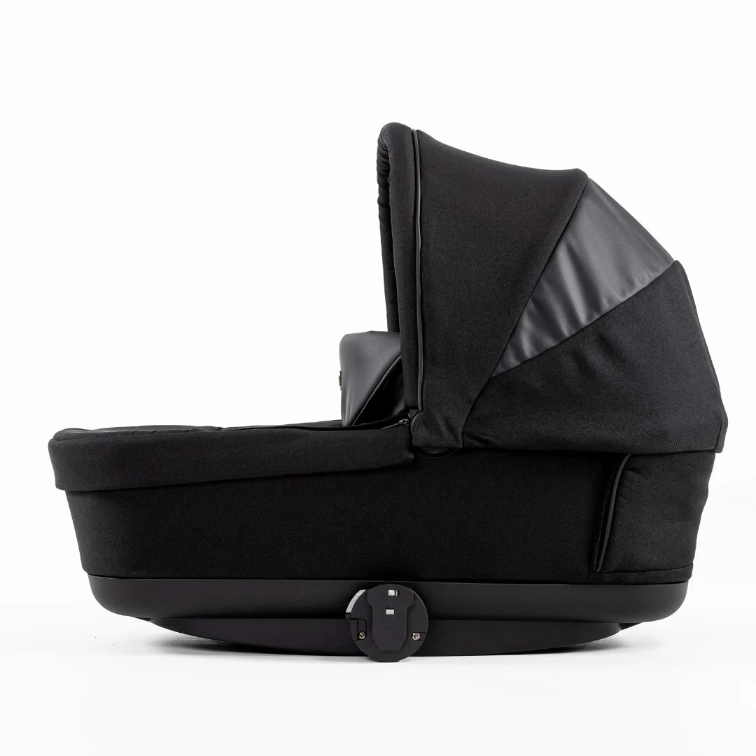 Bambini LISBON Single-to-Double Pram - NOAH Black/Gold - Twin Bundle