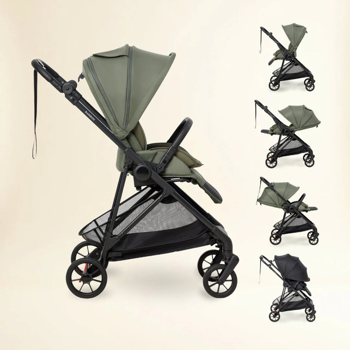 Bambini London Compact Stroller - FERN Green
