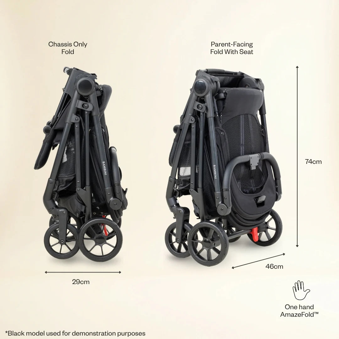 Bambini London Compact Stroller - FERN Green